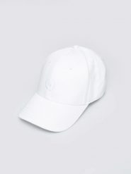 Czapka z daszkiem z haftem biała Centi 101. Białe czapki damskie BIG STAR, na lato, bez wzorów, z bawełny, retro. Za 79.99 zł.