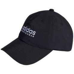 Czapka z daszkiem adidas Seersucker Dad. Białe czapki damskie Adidas, bez wzorów, sportowe. Za 73.00 zł.