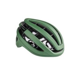 Kask rowerowy RAPIDO, zielony. Zielone okulary przeciwsłoneczne damskie GIST. Za 435.50 zł.