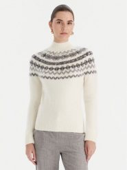 Marciano Guess Sweter 5BGR13 5786Z Écru Regular Fit. Swetry nierozpinane damskie Marciano Guess, l, z aplikacjami, z syntetyku, bez kołnierzyka, bez ramiączek. Za 889.99 zł.
