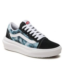 Tenisówki Vans. Czarne trampki i tenisówki damskie Vans, bez wzorów, bez zapięcia. Za 249.99 zł.