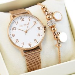 Zegarek Paul Lorens Zestaw damski zegarek ELNINO 11715B2-3D3 + bransoletka. Zegarki damskie Paul Lorens. Za 264.80 zł.