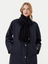 Tommy Hilfiger Szalik AW0AW17790 Czarny. Czarne rękawiczki damskie Tommy Hilfiger, bez wzorów, z kaszmiru. Za 699.99 zł.