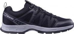 Buty trekkingowe męskie hitec Męskie buty Hi-tec DELSON LOW czarny rozmiar 44. Czarne trekkingi męskie HITEC, bez zapięcia. Za 125.99 zł.