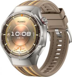 Smartwatch Huawei Watch GT6 Pro 46mm Safari Brązowy (55020FTS). Brązowe zegarki smartwatch Huawei, bez wzorów. Za 1,399.00 zł.