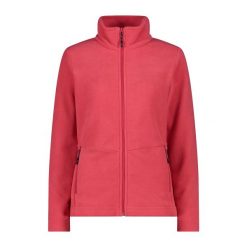 Damska polarowa kurtka turystyczna CMP. Czerwone kurtki sportowe damskie CMP, xs, bez wzorów, z polaru, bez ramiączek, bez kaptura, trekkingowe. Za 340.55 zł.