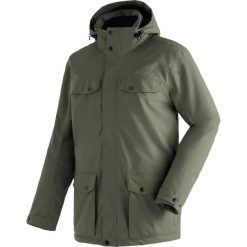 Kurtka z kapturem Maier Sports Knuth. Brązowe kurtki męskie Maier Sports, m, bez wzorów, z materiału, z kapturem. Za 1,354.00 zł.