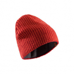 Czapka wspinaczkowa. Brązowe czapki damskie SIMOND, bez wzorów, z materiału. Za 39.99 zł.