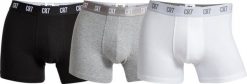 Bokserki sportowe męskie CR7 Cristiano Ronaldo (3-pack). Czarne bokserki męskie CR7 Cristiano Ronaldo, bez wzorów, z bawełny. Za 168.99 zł.