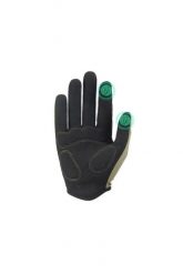 RĘKAWICZKI ROWEROWE FF S360 16110009. Zielone rękawiczki męskie ROCKBROS, bez wzorów, z materiału. Za 60.99 zł.