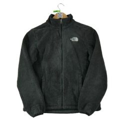 Second life - Kurtka polarowa TNF Osito dla kobiet - Stan bardzo dobry. Czarne kurtki sportowe damskie The North Face, s, bez wzorów, z materiału, bez ramiączek, bez kaptura, trekkingowe. Za 211.46 zł.