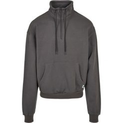 Sweter ze sznurkiem do ściągania Urban Classics Organic. Czarne swetry męskie Urban Classics, m, bez wzorów, bez kołnierzyka, bez ramiączek. Za 275.00 zł.