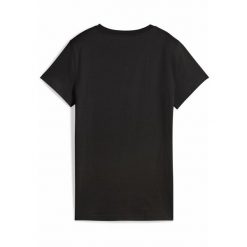 Damska koszulka ESS ELEVATED PUMA Black. Czarne bluzki damskie Puma, m, z aplikacjami, eleganckie, bez kołnierzyka, bez ramiączek. W wyprzedaży za 89.00 zł.