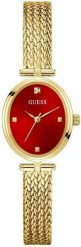 Zegarek damski Guess GW0935L4 CYRKONIE złoty. Żółte zegarki damskie Guess, złote. Za 679.00 zł.