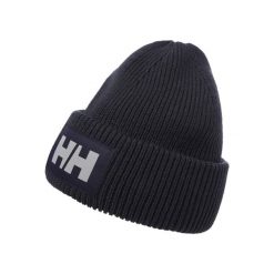 Czapka Helly Hansen box. Niebieskie czapki męskie Helly Hansen, bez wzorów. Za 157.00 zł.