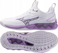 Mizuno Mizuno Wave Luminous 3 V1GC242035 białe 38. Białe buty sportowe męskie Mizuno, bez wzorów, bez zapięcia, mizuno wave. Za 544.00 zł.