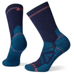 Skarpety Trekkingowe Damskie Smartwool Hike Full Cushion Crew Socks. Niebieskie skarpetki damskie Smartwool, bez wzorów, z wełny. Za 119.27 zł.