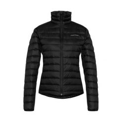 Damska kurtka puchowa Kari Traa Emilie. Czarne kurtki sportowe damskie Kari Traa, bez wzorów, z puchu, bez ramiączek, bez kaptura, trekkingowe. Za 713.50 zł.