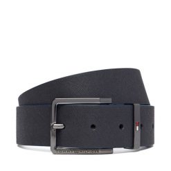 Pasek Tommy Hilfiger. Niebieskie paski męskie Tommy Hilfiger. Za 229.99 zł.