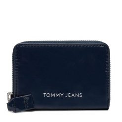 Portfel Tommy Jeans. Niebieskie portfele damskie Tommy Jeans, z jeansu. Za 149.99 zł.
