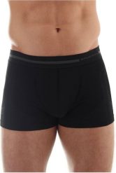 Brubeck Bokserki męskie Comfort Wool czarne r. S (BX10430). Czarne bokserki męskie Brubeck, bez wzorów. Za 98.14 zł.