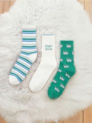 Skarpetki 3 pack - wielobarwny. Skarpety męskie Sinsay, bez wzorów. Za 8.99 zł.