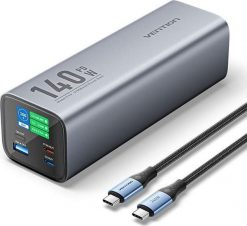 Vention 27000mAh 140W PD 3.1 + kabel USB-C 240W. Powerbanki . Za 479.00 zł.