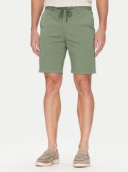 JOOP! Szorty materiałowe 17 JT-80Capri-D 30045912 Zielony Slim Fit. Zielone szorty męskie JOOP!, bez wzorów, z bawełny. Za 319.99 zł.