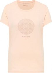 Mustang Mustang damska koszulka t-shirt Alexia C CHESTPRINT 1013383 7262 L. Bluzki damskie Mustang, l, bez wzorów, bez kołnierzyka, bez ramiączek. Za 89.99 zł.