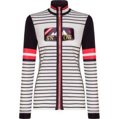 Bluza SPORTALM LOSN. Białe bluzy damskie Sportalm, na zimę, z aplikacjami, prążkowane, retro, bez ramiączek, bez kaptura. Za 790.00 zł.