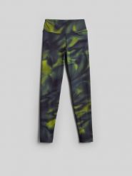 4F Legginsy treningowe szybkoschnące damskie - multikolor L. Legginsy damskie 4F, bez wzorów. Za 149.99 zł.