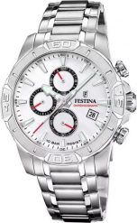 Zegarek Festina Zegarek męski Festina F20704-1 srebrny. Szare zegarki męskie Festina, bez wzorów, srebrne. Za 699.00 zł.