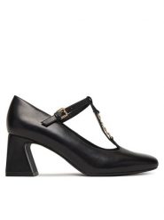 KARL LAGERFELD Półbuty Beata KL31406 Czarny. Czarne półbuty damskie KARL LAGERFELD, bez wzorów, ze skóry, bez obcasa, na obcasie, bez zapięcia. Za 859.99 zł.