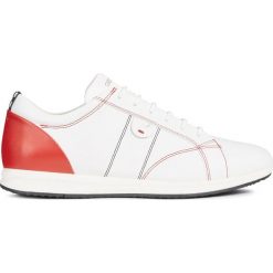 Geox Avery Tenisówki Biały. Białe trampki i tenisówki damskie Geox, bez wzorów, z materiału, bez zapięcia. Za 464.95 zł.