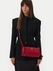 Guess Torebka Devon Mini HWBG97 45720 Czerwony. Czerwone listonoszki damskie Guess, z aplikacjami, ze skóry, bez dodatków. Za 544.99 zł.