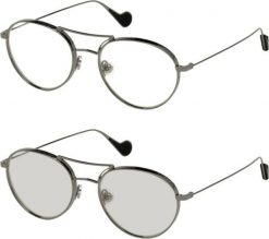 Moncler Okulary przeciwsłoneczne Męskie Moncler PHOTOCHROMIC SHINY GUNMETAL. Szare okulary przeciwsłoneczne damskie MONCLER. Za 409.88 zł.