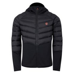 Męska Kurtka Hybrydowa Torrek. Czarne kurtki męskie Dare 2B, na zimę, m, bez wzorów, z materiału, wakacyjne, z kapturem. Za 147.99 zł.