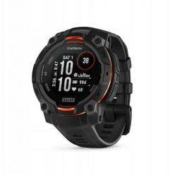 Smartwatch GARMIN Instinct 3 45mm SOLAR Black. Czarne zegarki smartwatch Garmin, bez wzorów. Za 1,899.99 zł.