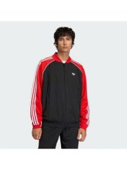 Adidas Bluza adicolor SST KE0115 Czarny Loose Fit. Czarne bluzy męskie Adidas, m, bez wzorów, z syntetyku, bez ramiączek, bez kaptura. Za 339.99 zł.