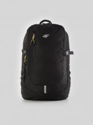 4F Plecak miejski z kieszenią na laptop (22 L) - czarny Uniwersalny. Czarne plecaki męskie 4F, bez wzorów, z materiału, biznesowe. Za 149.99 zł.