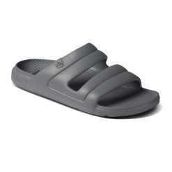 Klapki męskie REEF Oasis Two-Bar. Szare klapki męskie Reef, bez wzorów, bez zapięcia. Za 149.99 zł.