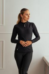 Bluza techniczna z zamkiem JD ATTACK Elite. Brązowe bluzy damskie JD ATTACK, l, bez wzorów, z materiału, bez ramiączek, bez kaptura. Za 269.00 zł.