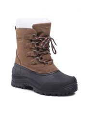 Sprandi Kozaki MP23-2502 Brązowy. Brązowe buty zimowe męskie Sprandi, bez wzorów, ze skóry, bez obcasa, bez zapięcia. Za 249.99 zł.