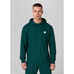 Bluza męska Pitbull z kapturem Pique Rockey. Zielone bluzy męskie PITBULL, m, bez wzorów, sportowe, bez ramiączek, z kapturem. Za 179.00 zł.
