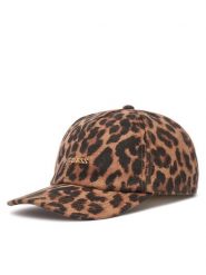 Guess Czapka z daszkiem AW5641 WOL01 Brązowy. Brązowe czapki damskie Guess, z aplikacjami, z wełny. Za 194.99 zł.