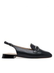 Caprice Baleriny 9-29400-44 Czarny. Czarne balerinki damskie Caprice, bez wzorów, ze skóry, bez obcasa, bez zapięcia. Za 235.99 zł.