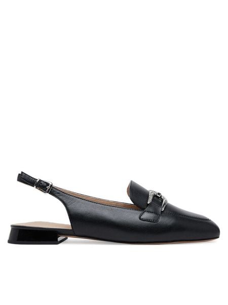 Caprice Baleriny 9-29400-44 Czarny. Czarne balerinki damskie Caprice, bez wzorów, ze skóry, bez obcasa, bez zapięcia. Za 211.99 zł.