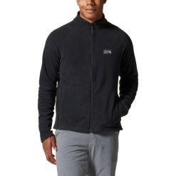 Bluza polarowa męska Mountain Hardwear Polartec Microfleece Full Zip. Czarne bluzy sportowe męskie MOUNTAIN HARDWEAR, na zimę, m, bez wzorów, z polaru, bez kaptura, narciarskie. Za 299.00 zł.