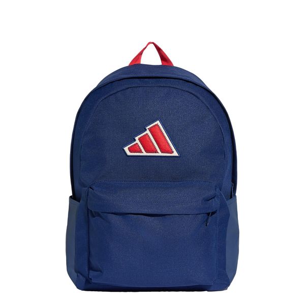 Plecak z logo Essentials. Czerwone plecaki męskie Adidas, bez wzorów, z poliesteru, eleganckie. Za 129.00 zł.