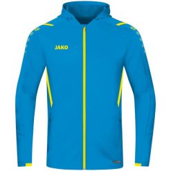 Bluza dresowa z kapturem Jako Challenge. Niebieskie bluzy damskie Jako, s, bez wzorów, z dresówki, casualowe, bez ramiączek, z kapturem. Za 326.45 zł.